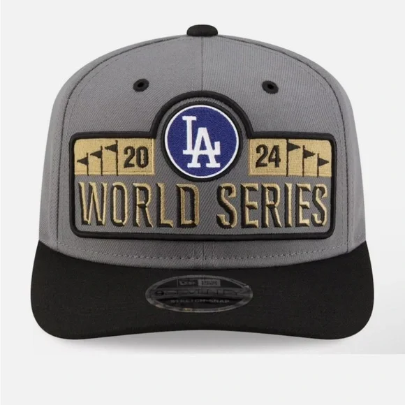 Dodgers New Era 2024 National League Champions Locker Room Hat, NEW - Picture 2 of 8